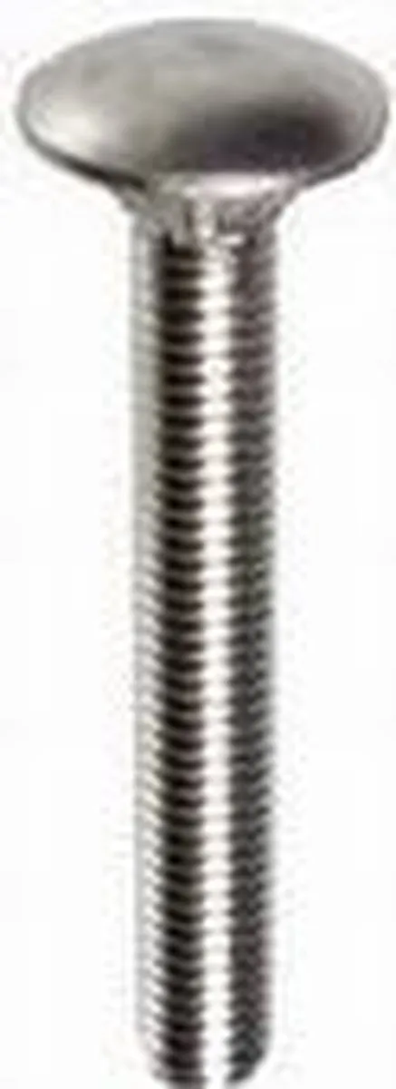 Intergard Slotbout RVS DIN 603 M8x35mm