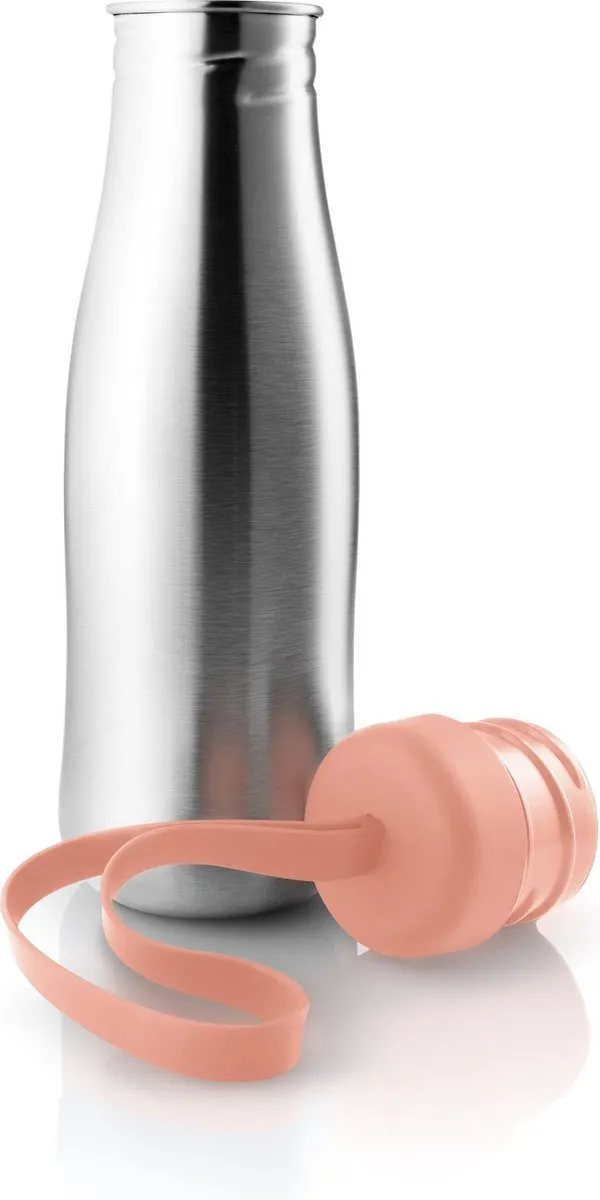 Eva Solo - Drinkfles Active 700 ml Cantaloupe - Roestvast Staal - Roze -