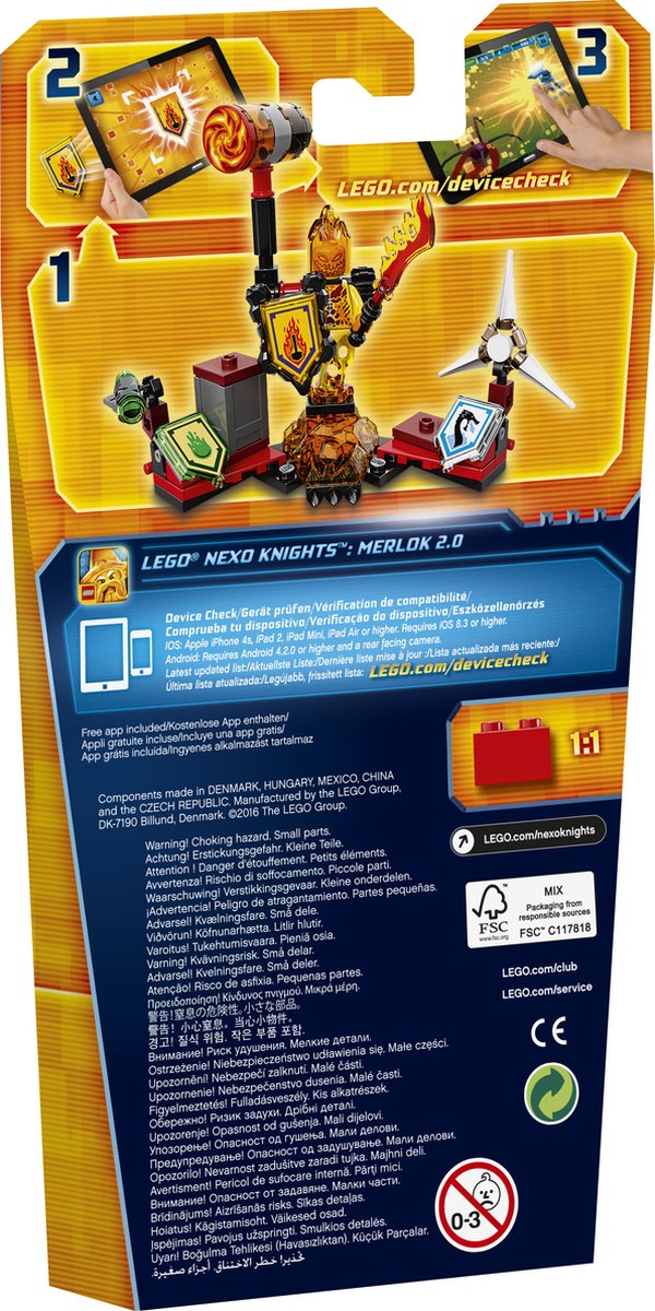 LEGO NEXO KNIGHTS Ultimate Flama - 70339