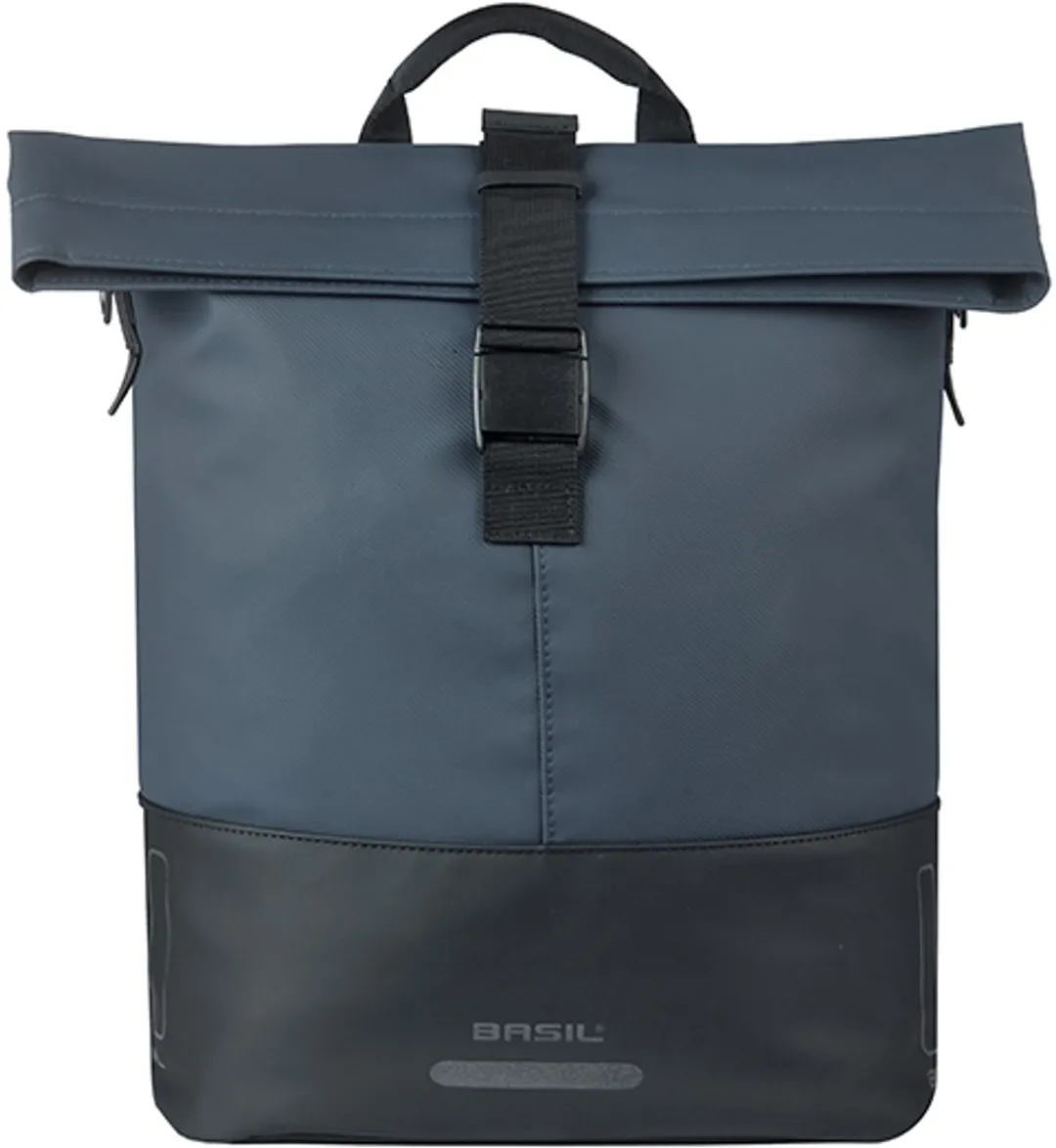 Basil Cove Enkele Fietstas 16L - Blauw/Zwart