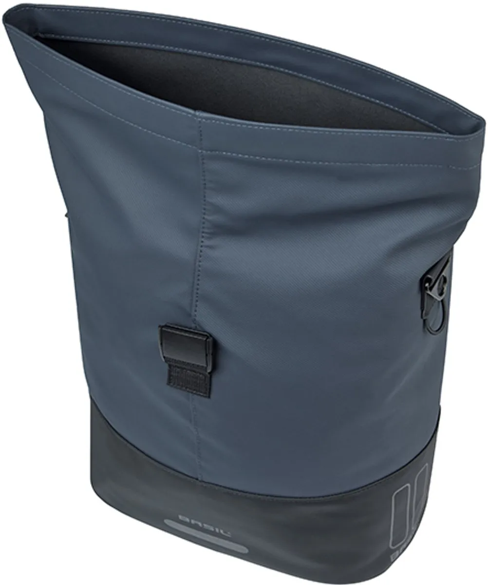 Basil Cove Enkele Fietstas 16L - Blauw/Zwart