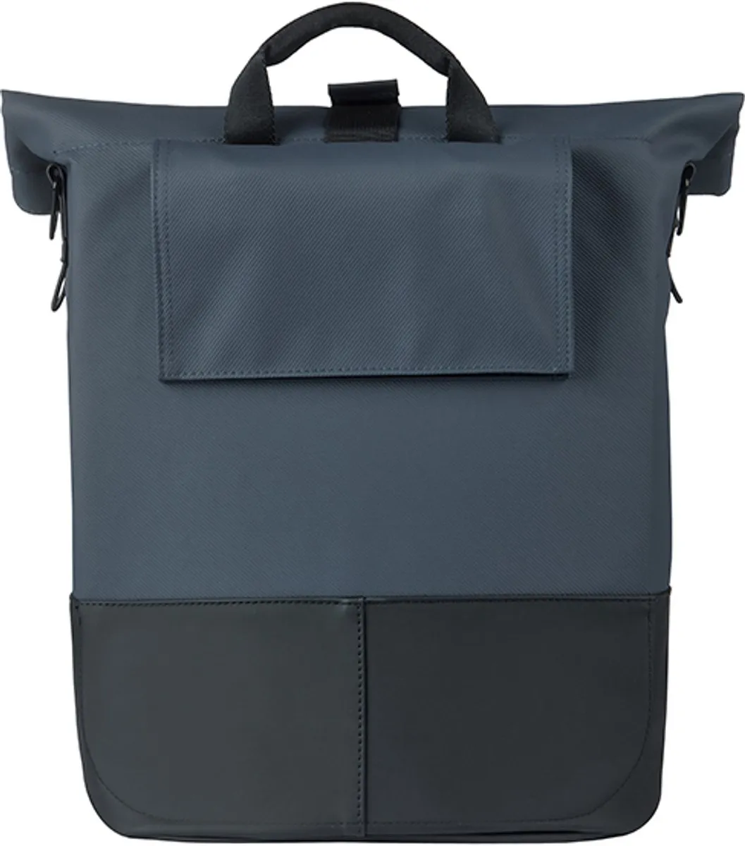 Basil Cove Enkele Fietstas 16L - Blauw/Zwart