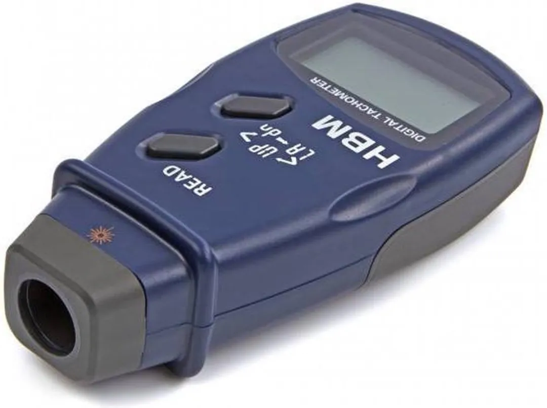 HBM Digitale Toerenteller Laser - Blauw