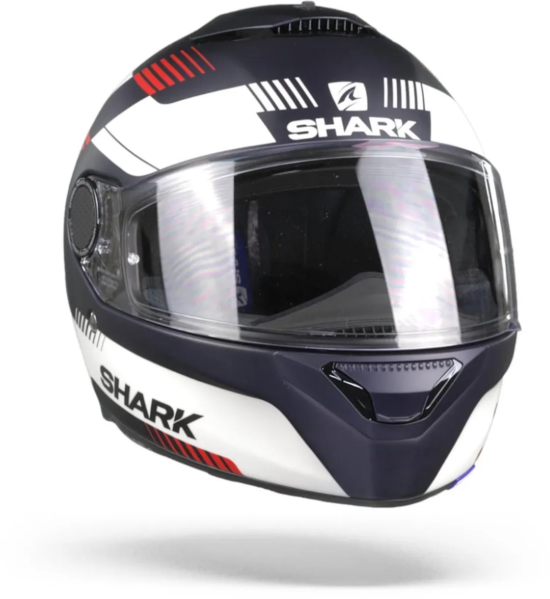 Shark Spartan 1.2 Strad Motorhelm - XXL - Mat Blauw/Wit/Rood