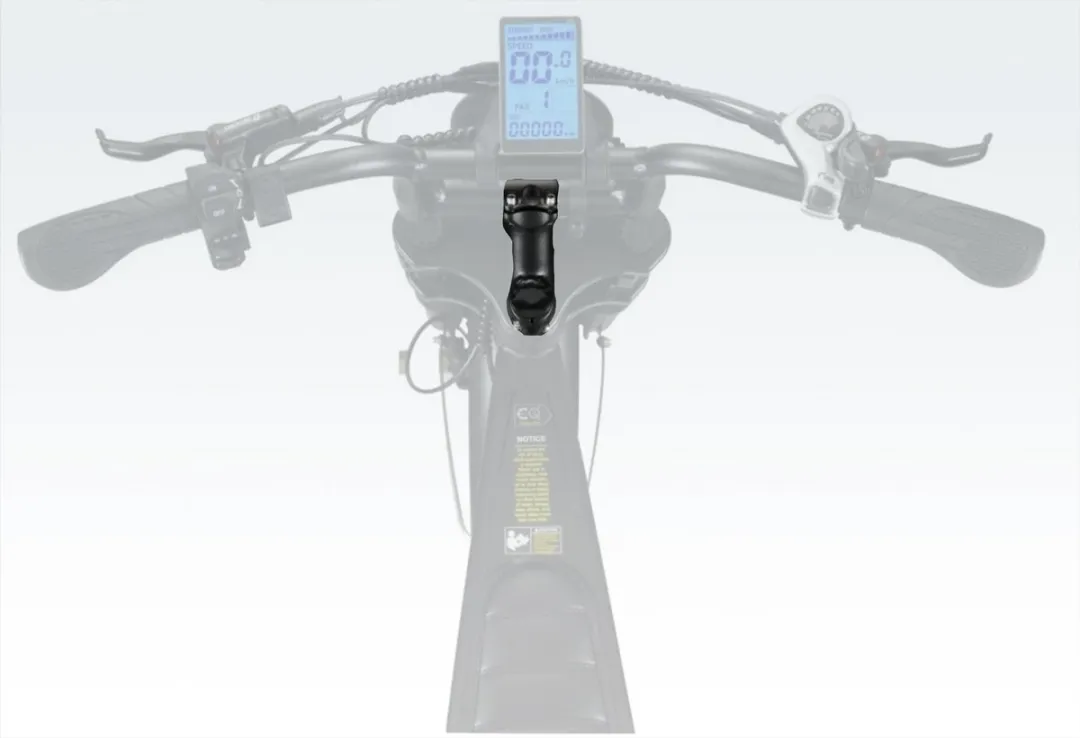 Ouxi Stuurhouder - Stuurpen - Compatibel met Ouxi fatbikes - Stevig