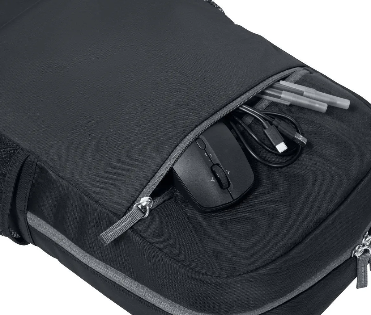 HP Batoh 15,6" Laptoptas - 3 Vakken - Zwart - afbeelding 3 van 5