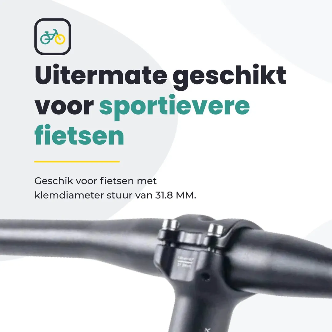 Voltano A-Head Verstelbare Stuurpen Voorbouw 1-1/8" 110mm - Zwart
