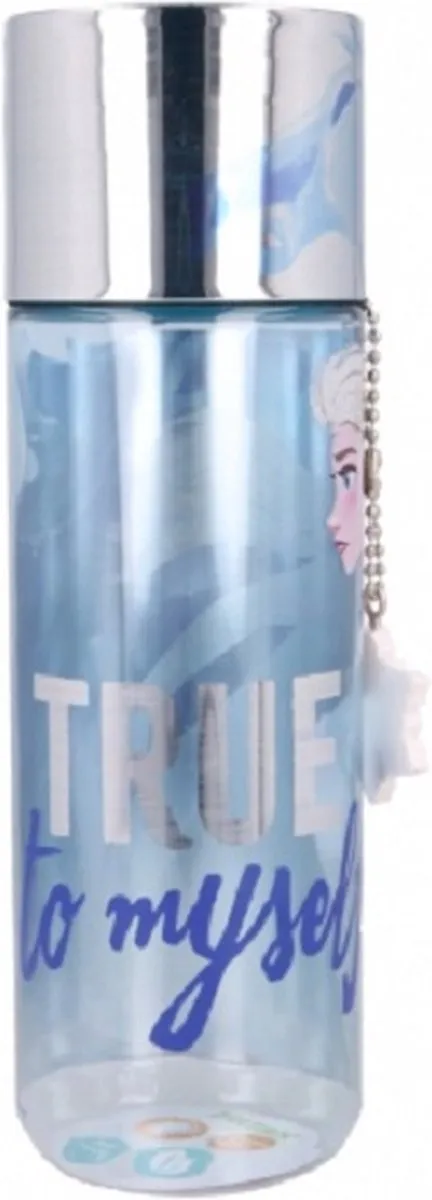 Disney Frozen Tritan Drinkfles 590ml - Blauw/Zilver