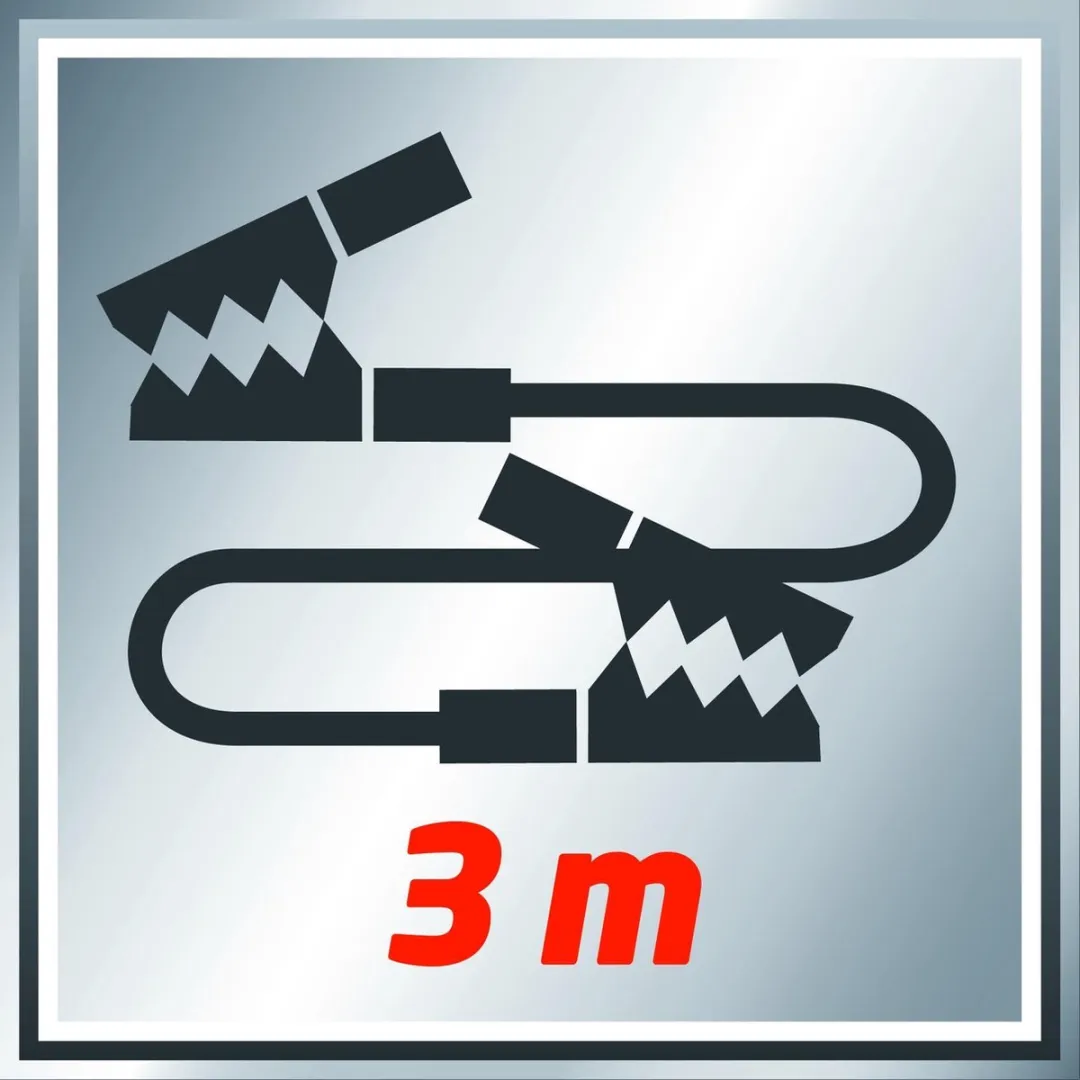 Einhell Startkabels BT-BO 16/1 A 220A - 3m - 19.4mm²