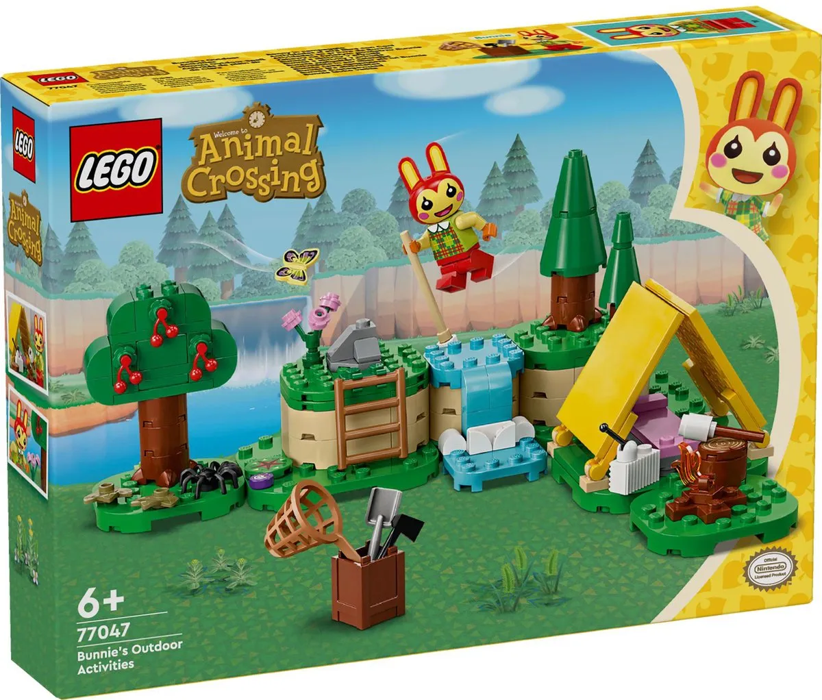 LEGO Animal Crossing Kamperen met Bunnie 77047 - 164 Stukken