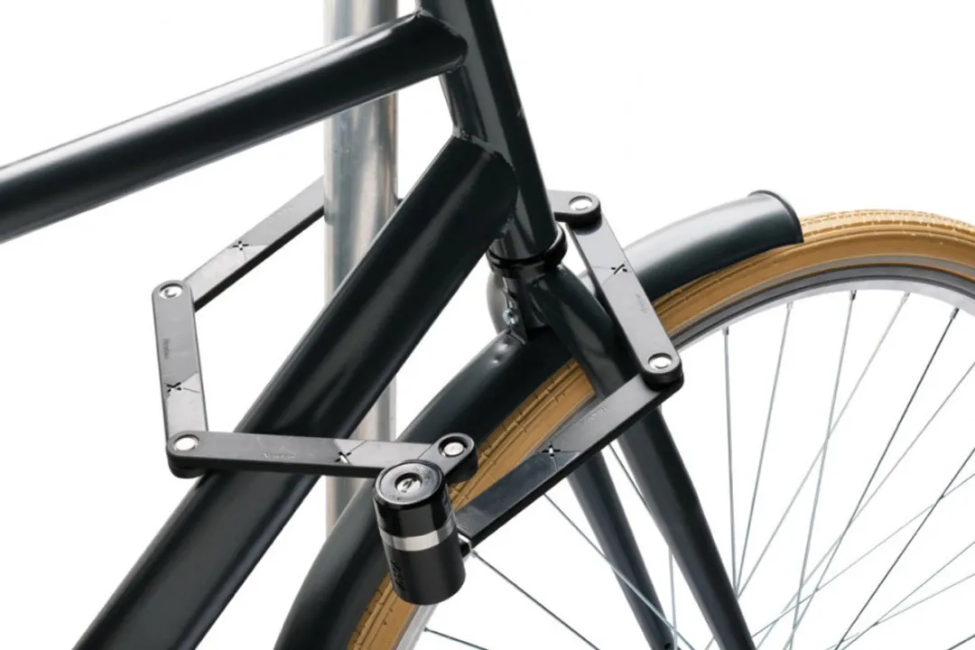 Axa Newton FL90K Vouwslot - Zwart
