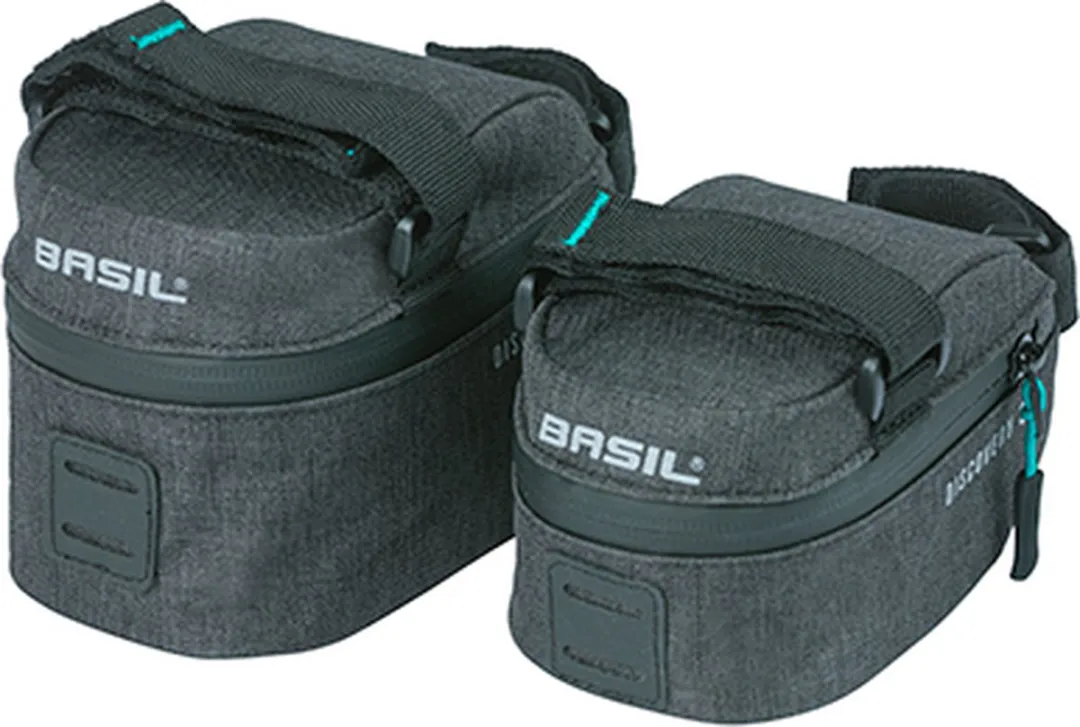 Basil Discovery 365D Zadeltas 0,5L - Zwart