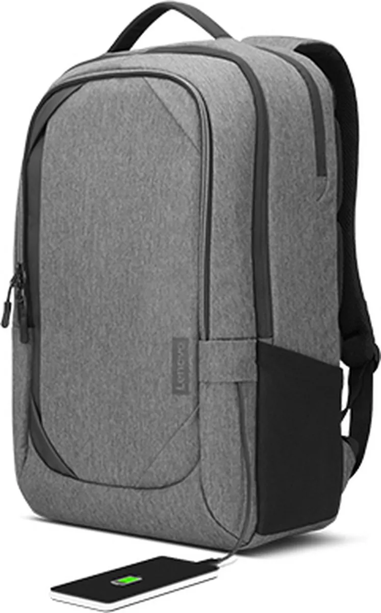 Lenovo Urban B730 GX40X54263 Rugzak 17.3" - 3 Vakken - Houtskool/Grijs