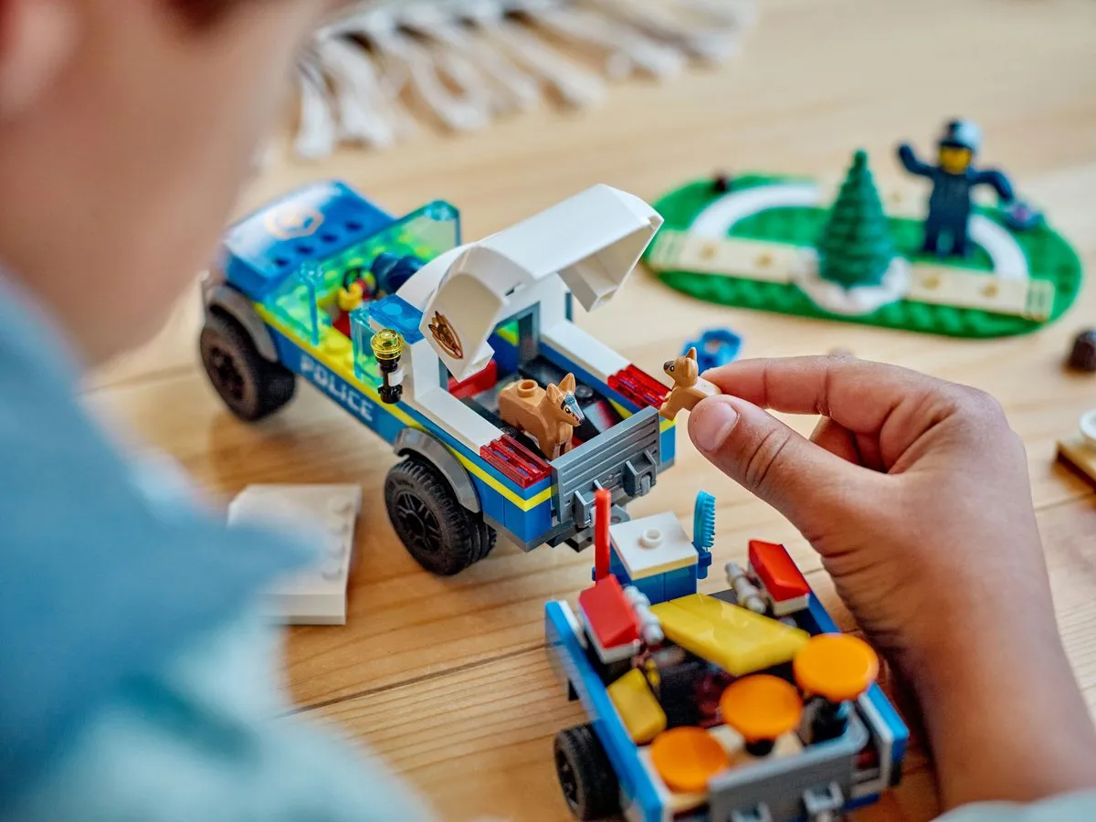 LEGO City Mobiele Training Politiehonden Set 60369 - 197 Stukken