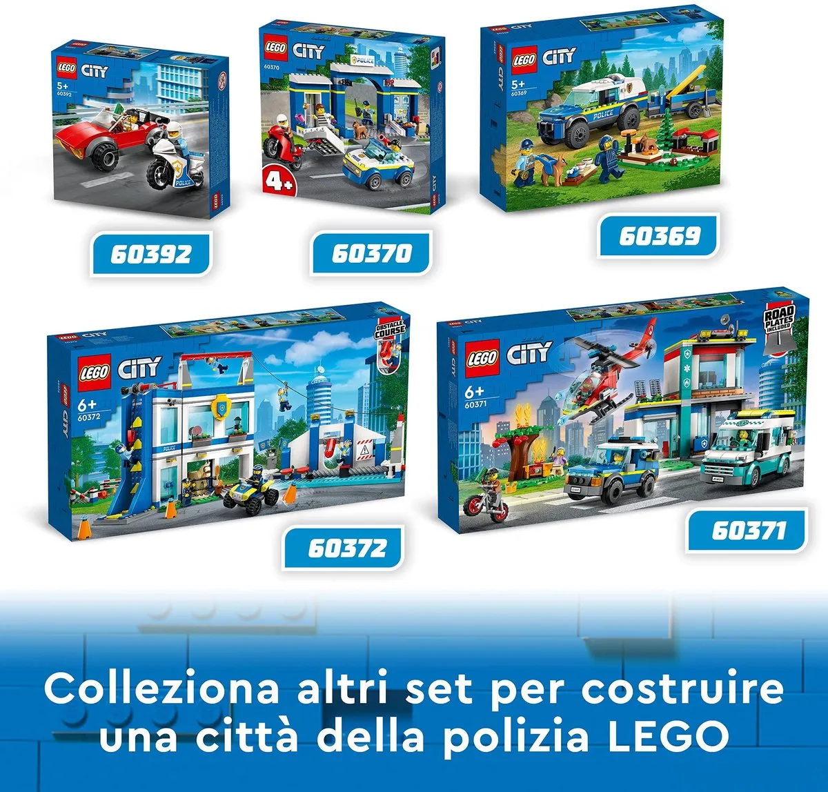 LEGO City Mobiele Training Politiehonden Set 60369 - 197 Stukken - afbeelding 6 van 6