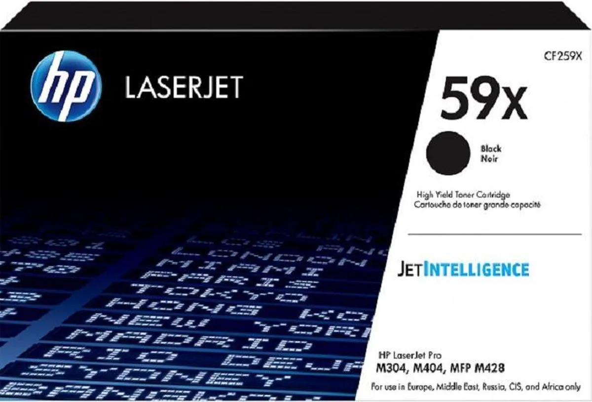HP 59X CF259X Tonercartridge - Zwart