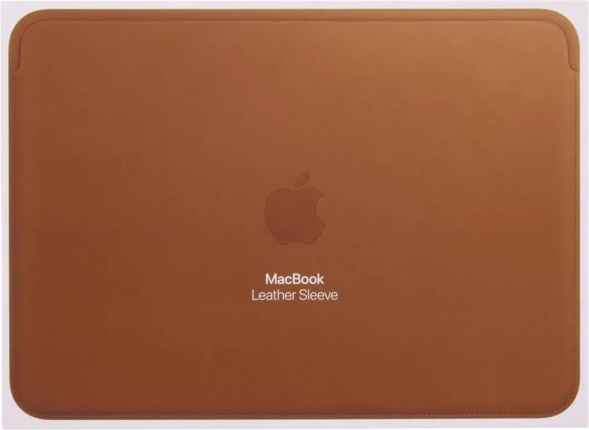 Apple Lederen Sleeve MacBook 12 inch - Bruin