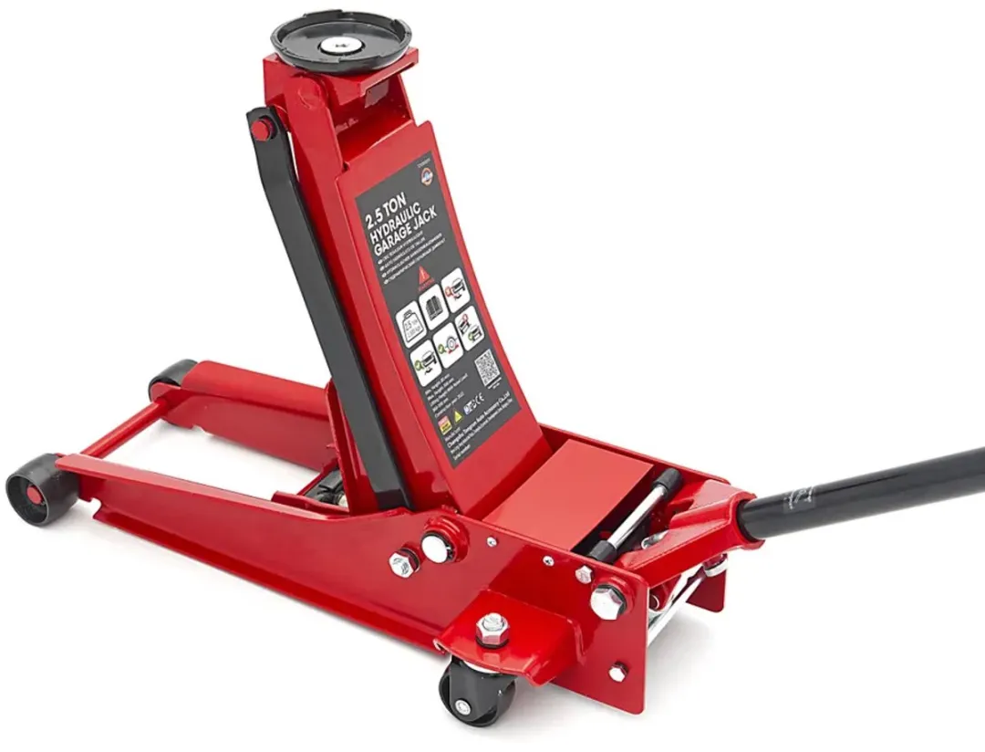 HBM Machines 2,5 Ton Extra Lage Garagekrik 80-508mm - Rood