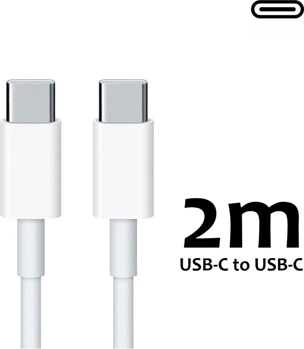 Apple USB-C naar USB-C Kabel 2M - Wit