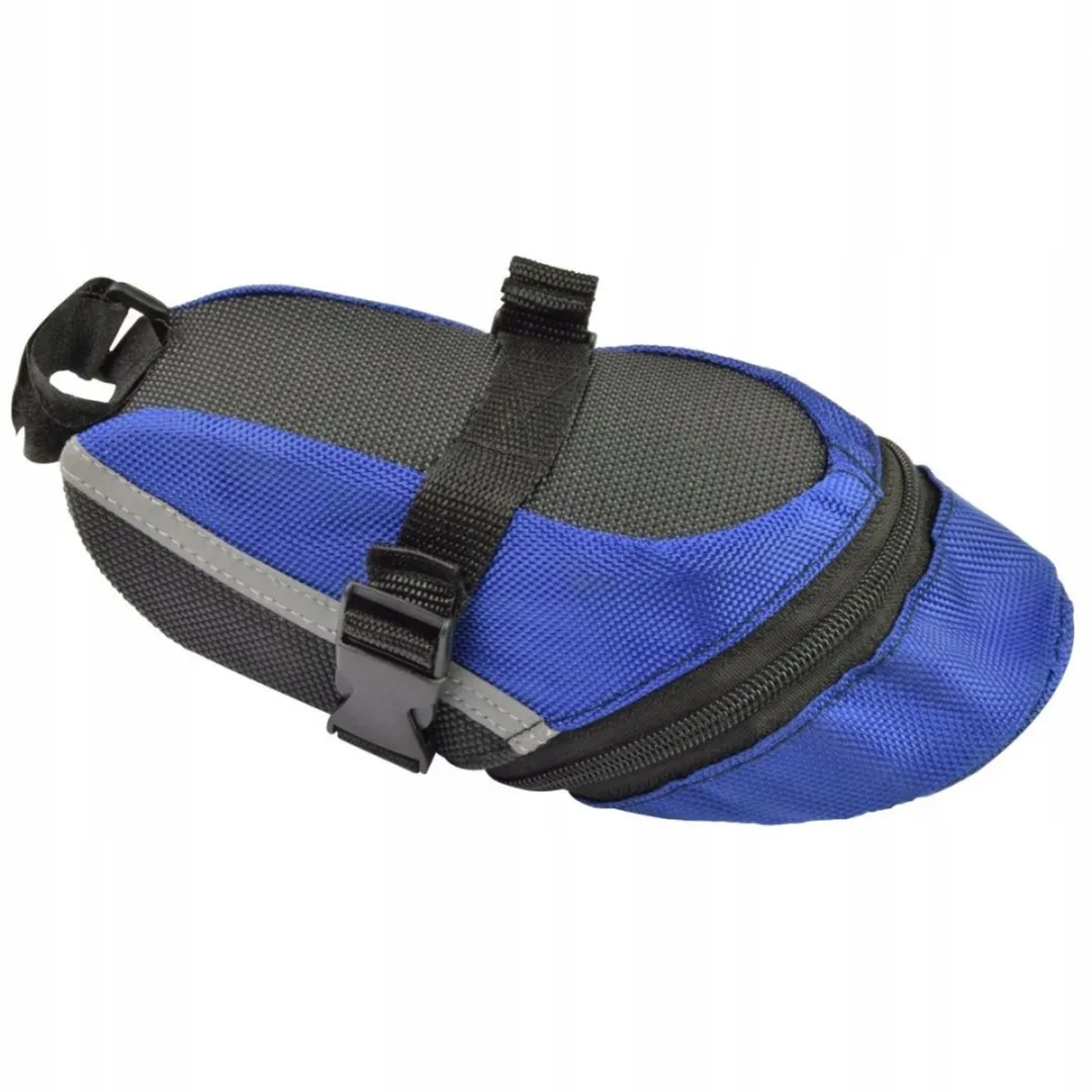 Dunlop Fietszadel Tas Waterdicht 1L - Blauw - afbeelding 3 van 3