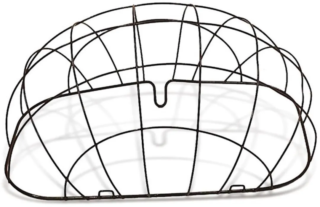 Basil Pluto Space Frame Draadkoepel - Zwart