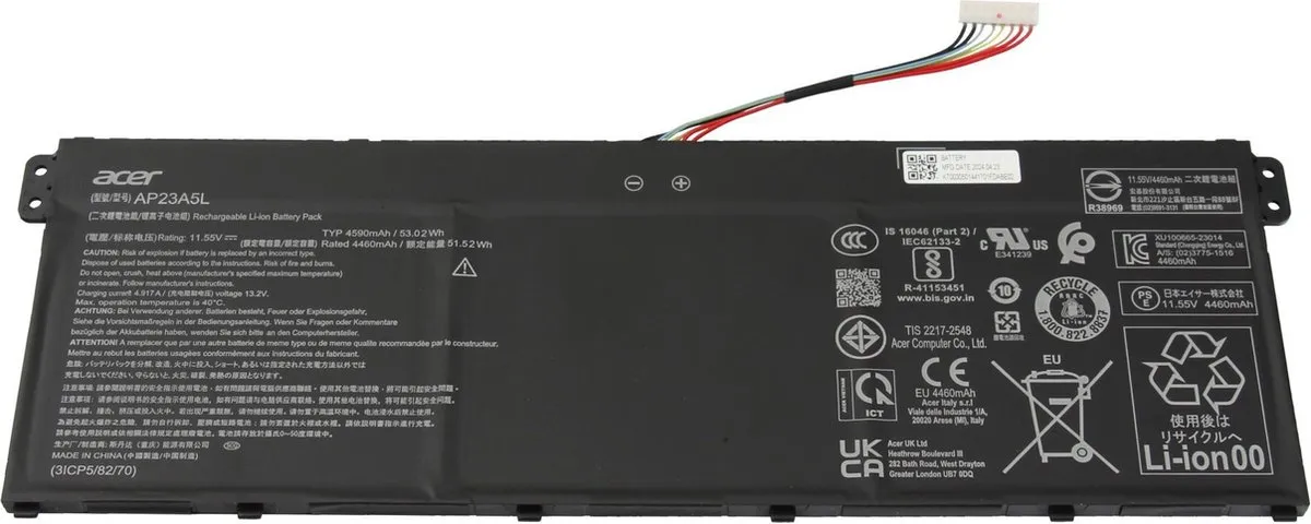 Acer KT.00305.014 Laptopbatterij 53Wh