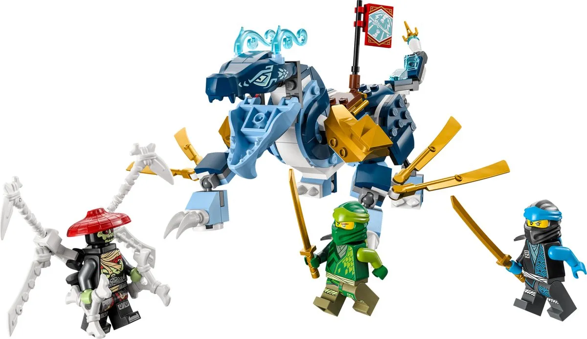 LEGO Ninjago Nya’s Waterdraak EVO 71800 Bouwset - 173 Stukken