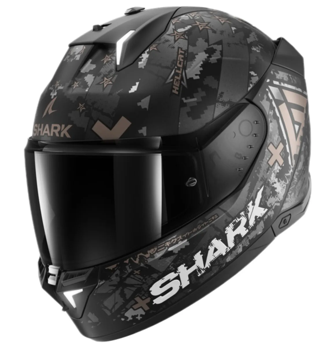 Shark Skwal i3 Hellcat Mat Black Chrom Anthracite