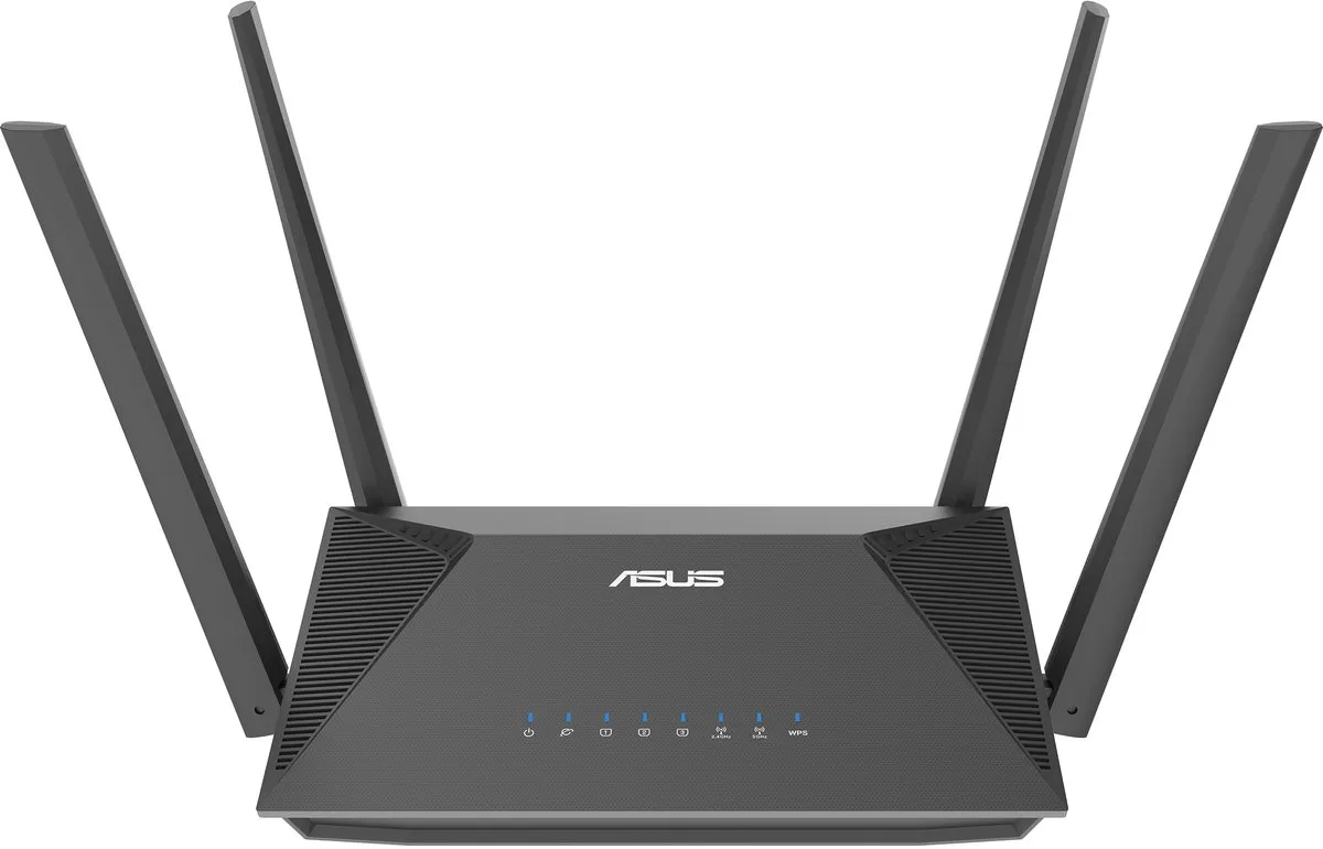 ASUS RT-AX52 Pro Router WiFi 6 - 1800 Mbps - Zwart