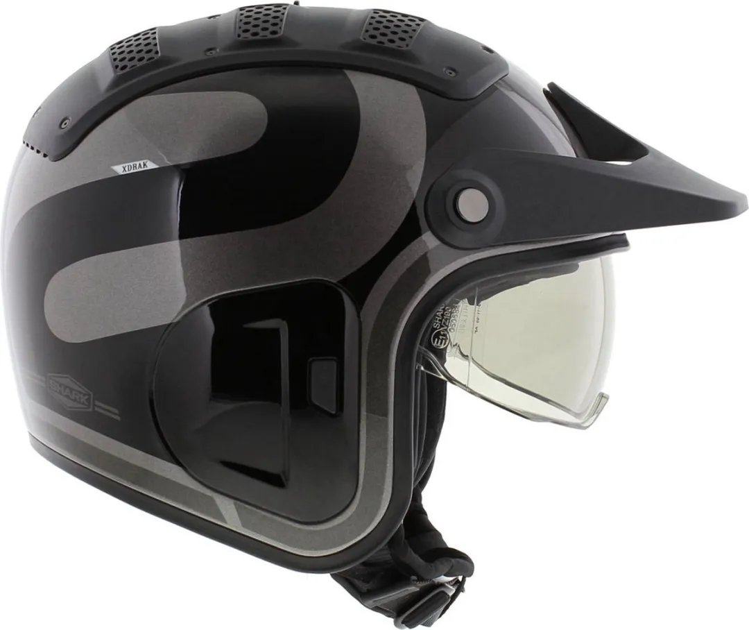 Shark X-Drak 2 Trail Helm Thrust-R - XS - Antraciet Zwart