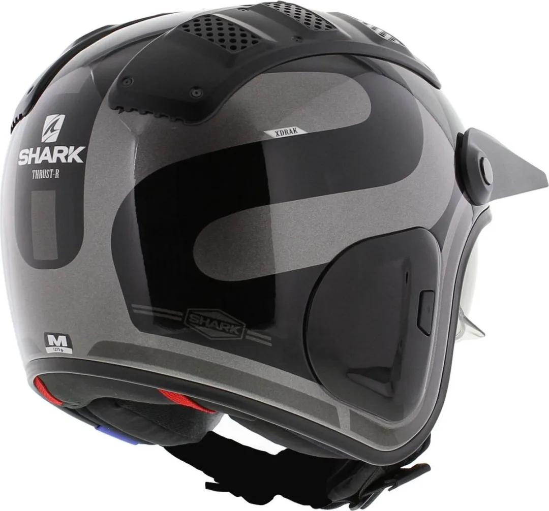 Shark X-Drak 2 Trail Helm Thrust-R - XS - Antraciet Zwart