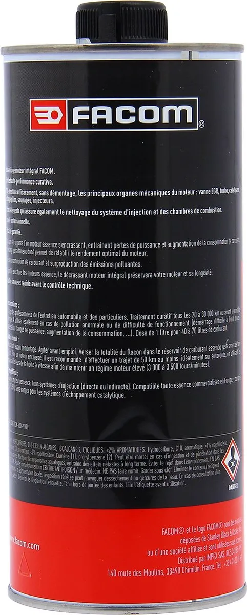 FACOM Benzine Motorreiniger 1L - Additief