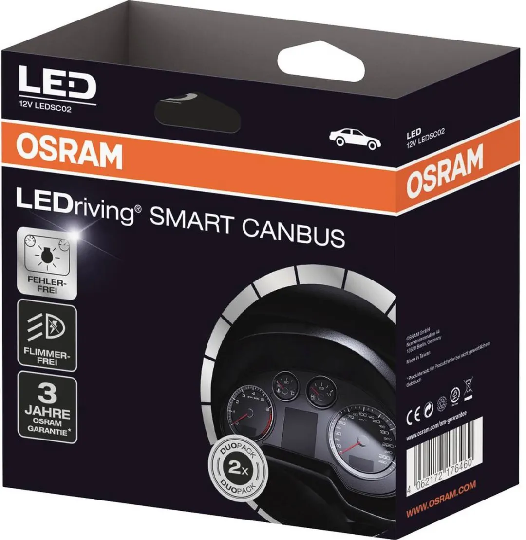 Osram LEDSC02 Lampfitting - Universeel - Kleurloos