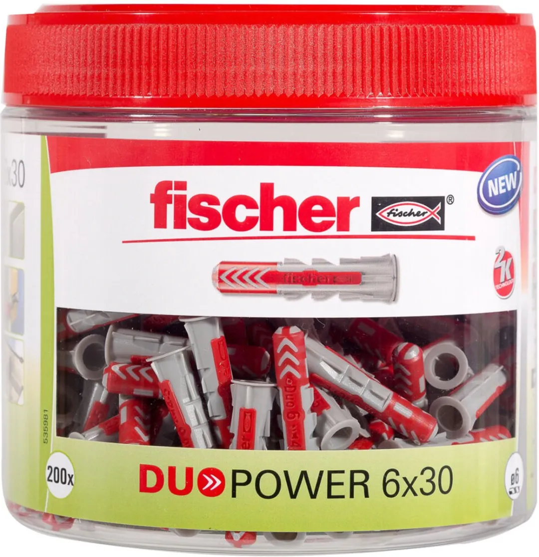 Fischer 2-componenten plug 30 mm 6 mm 535981 200 stuk(s)