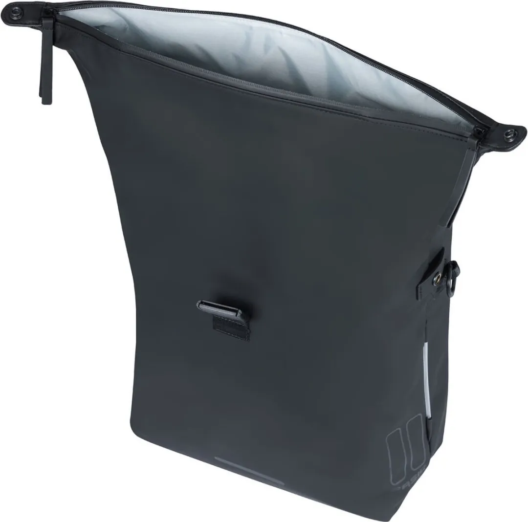 Basil SoHo Fietsschoudertas 17L - Zwart