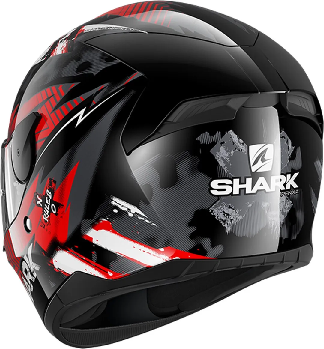 Shark D-SKWAL 2 PENXA Motorhelm - XS - Rood