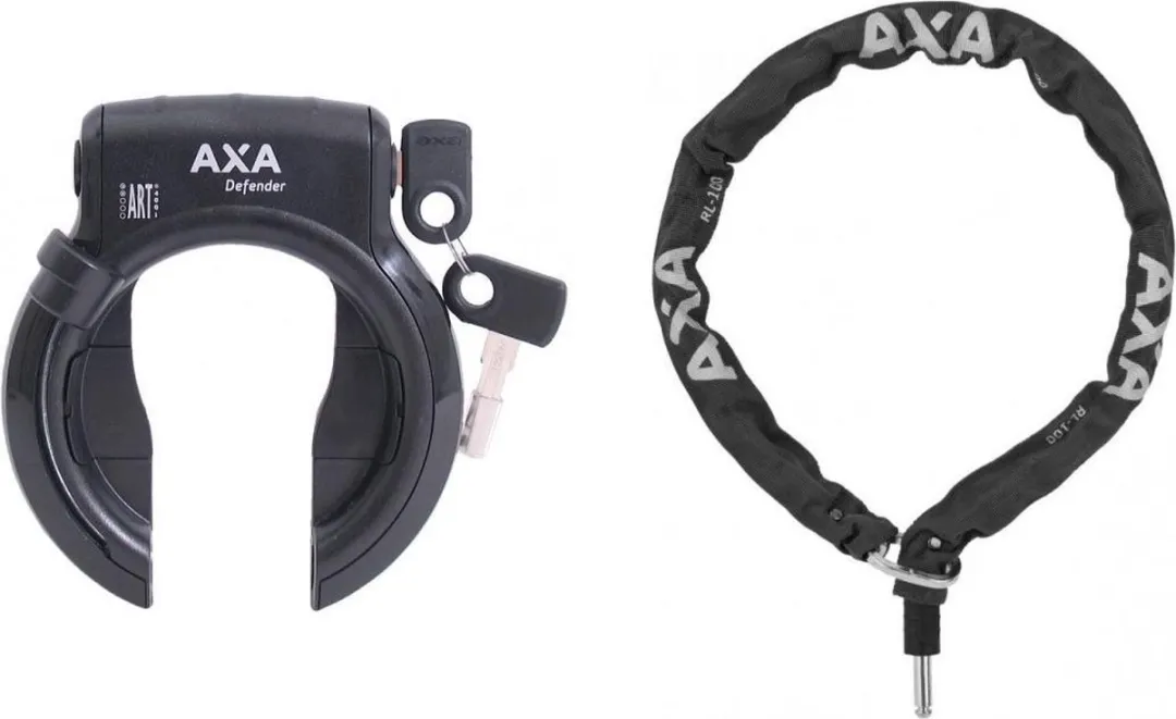 AXA Defender Ringslot ART2 + RLC-100 Insteekketting