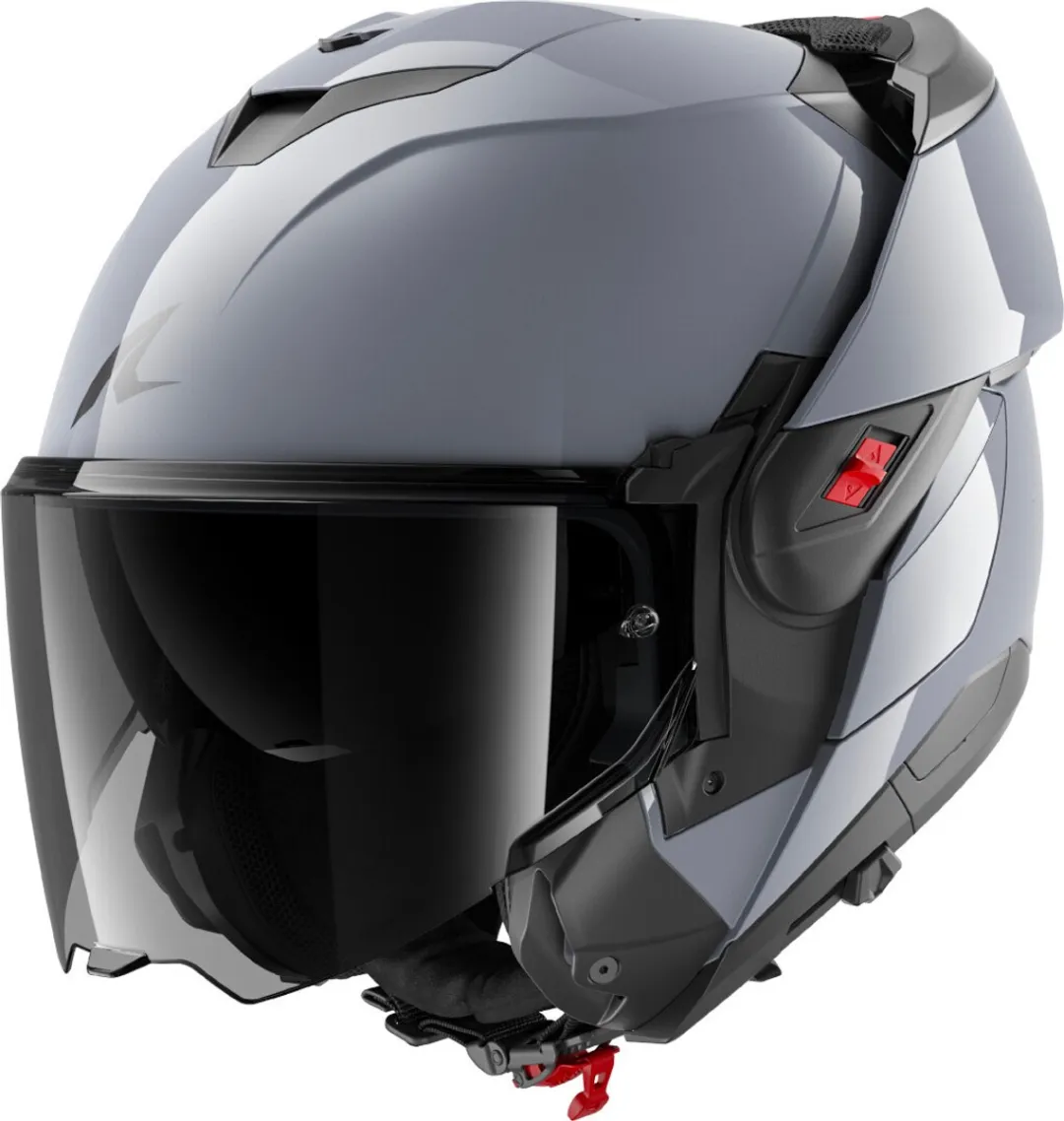 Shark Oxo Dark Shadow S05 Systeemhelm - XS