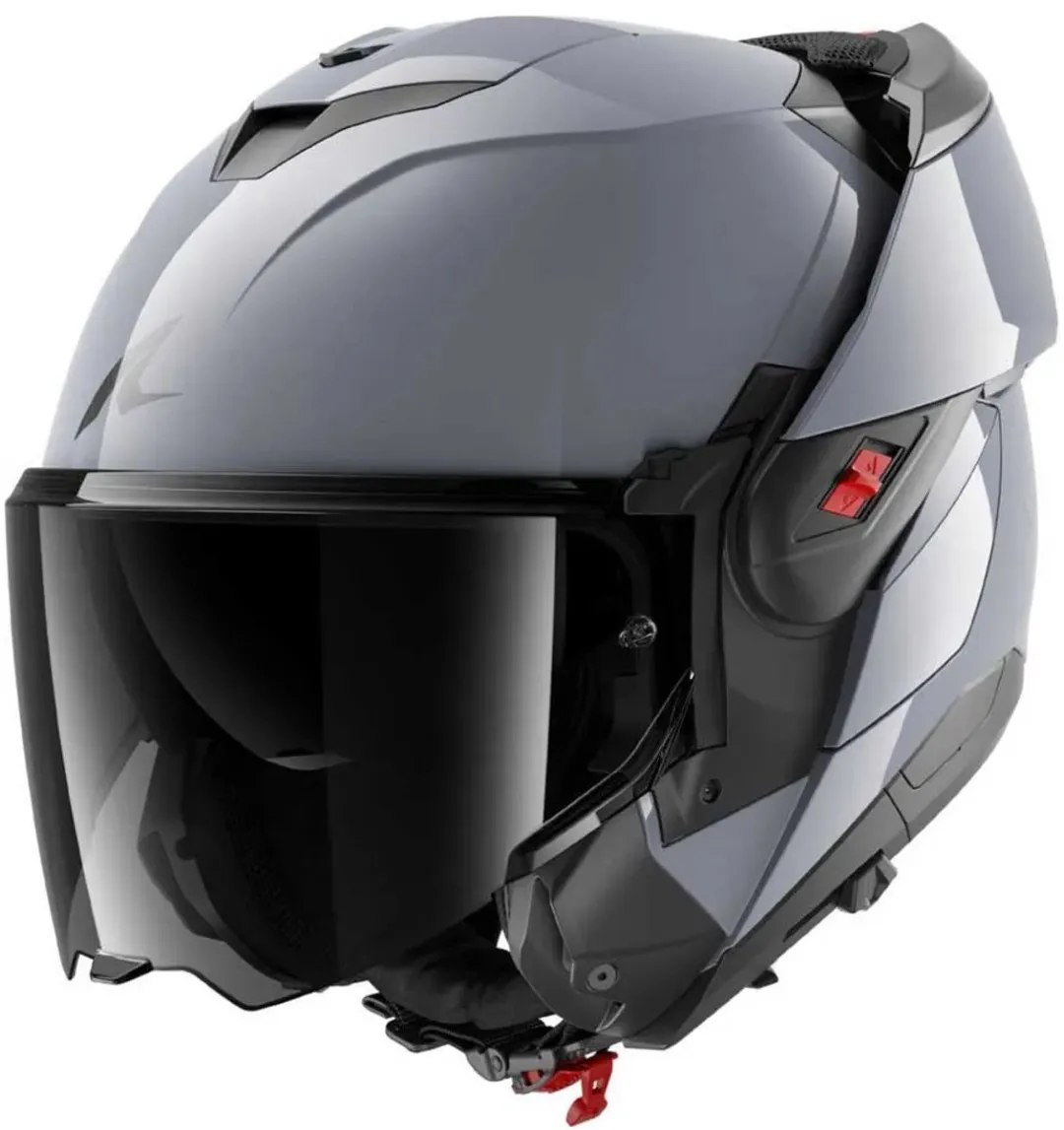 Shark Oxo Dark Shadow S05 Systeemhelm - XS