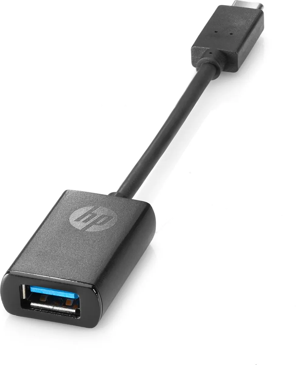 HP USB-C naar USB 3.0 Adapter - Zwart