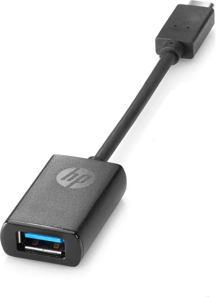 HP USB-C naar USB 3.0 Adapter - Zwart