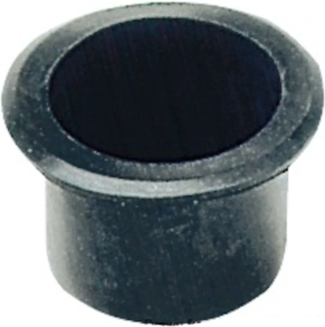 Rubberen inbouw bekerhouder zwart Ø68mm