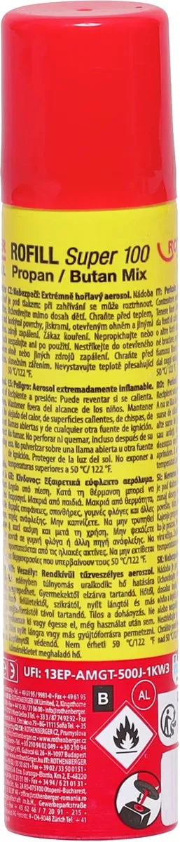 Rothenberger Aanstekergas Rofill Super - Navulgas - 100ml
