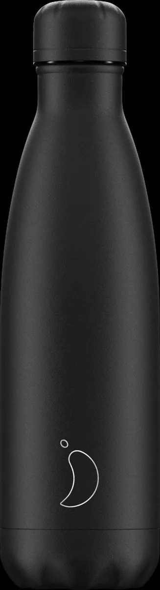 Chilly's Original - Drinkfles - Thermosfles - 500ml - All Black