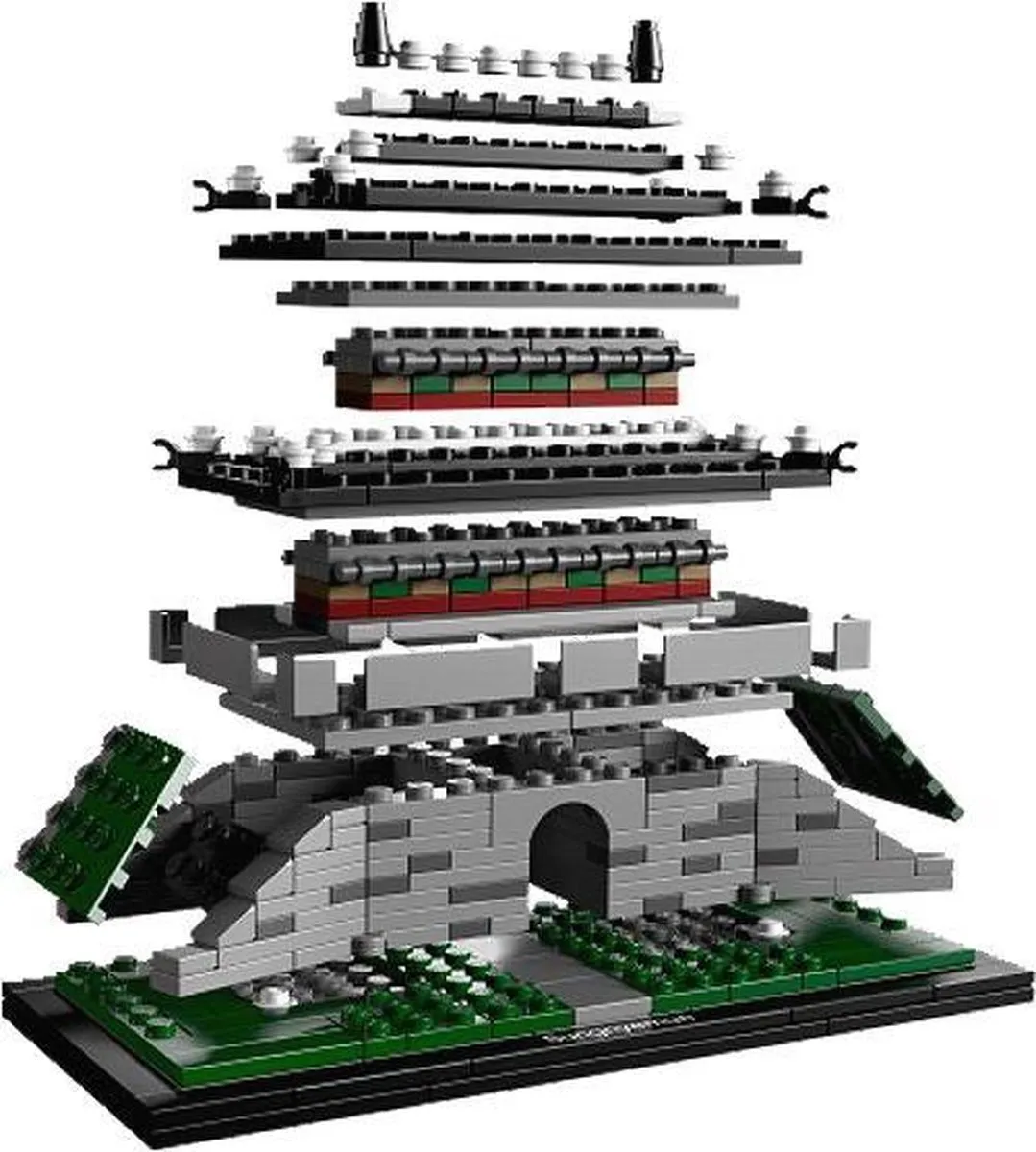 LEGO Architecture Sungnyemun 21016 - 325 Stukken
