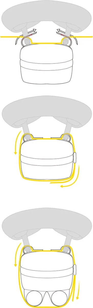 Topeak Elementa Gereedschapzadeltas 0.2l Groen