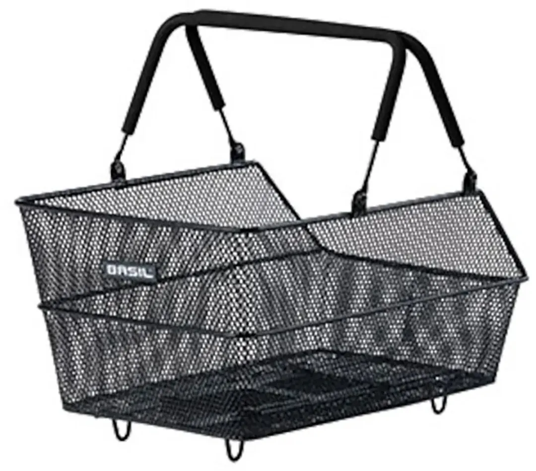 Basil Cento S Fietsmand MIK-bevestiging 7L - Zwart