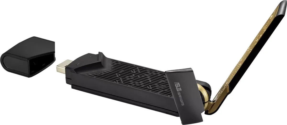 ASUS USB-AX56 - WiFi Adapter - WiFi 6 - AX - Zwart -  Zonder Cradle
