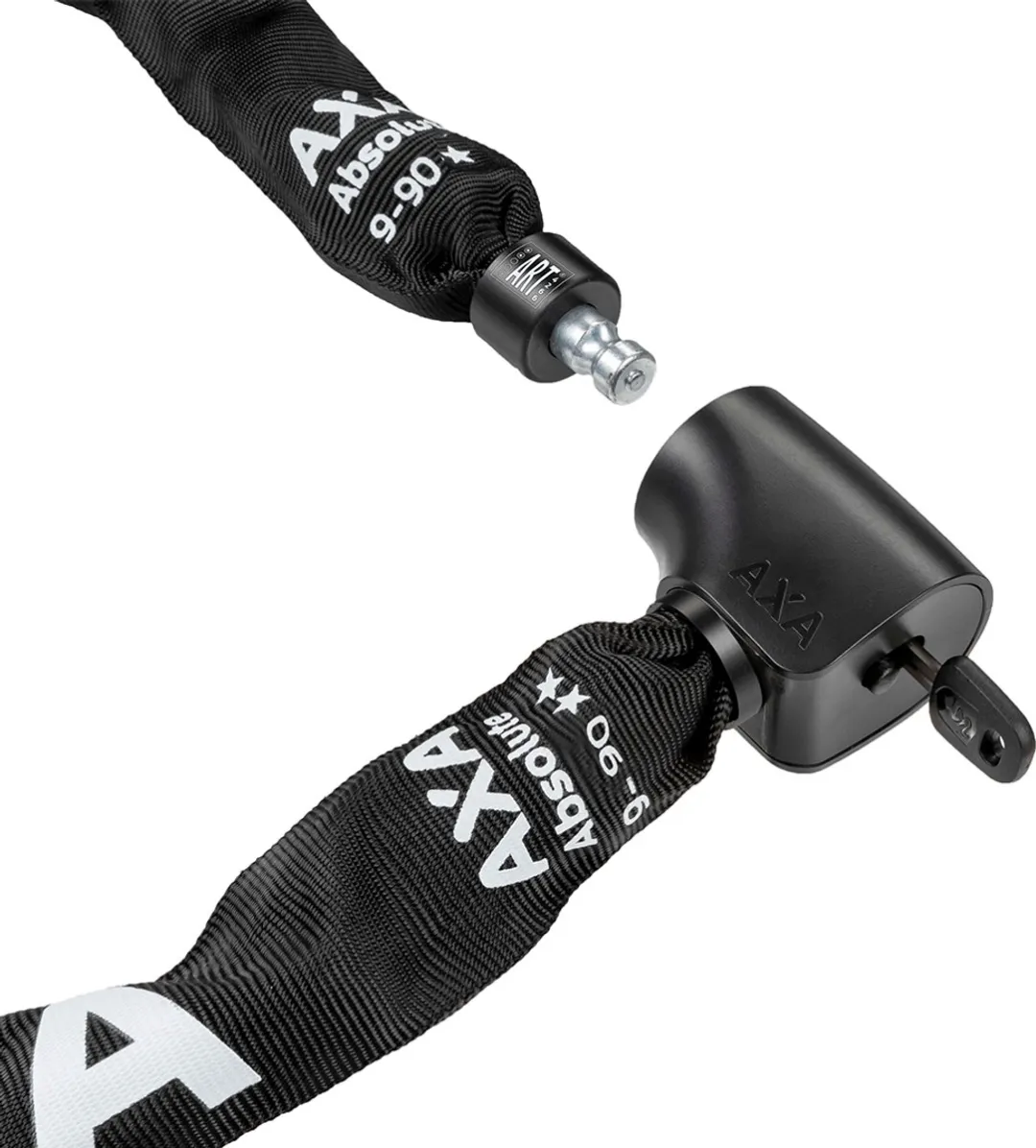 AXA Absolute 9-90 ART 2 Kettingslot 90cm - Zwart