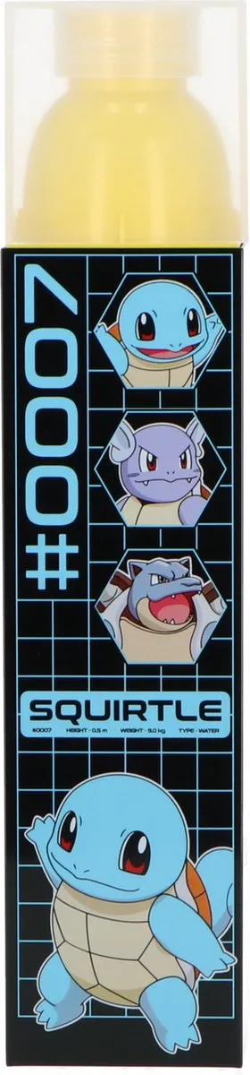 Pokémon Sportfles 650ml - Rood/Geel/Blauw/ Groen